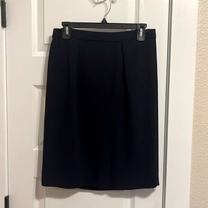 J. Crew Navy Pencil Skirt